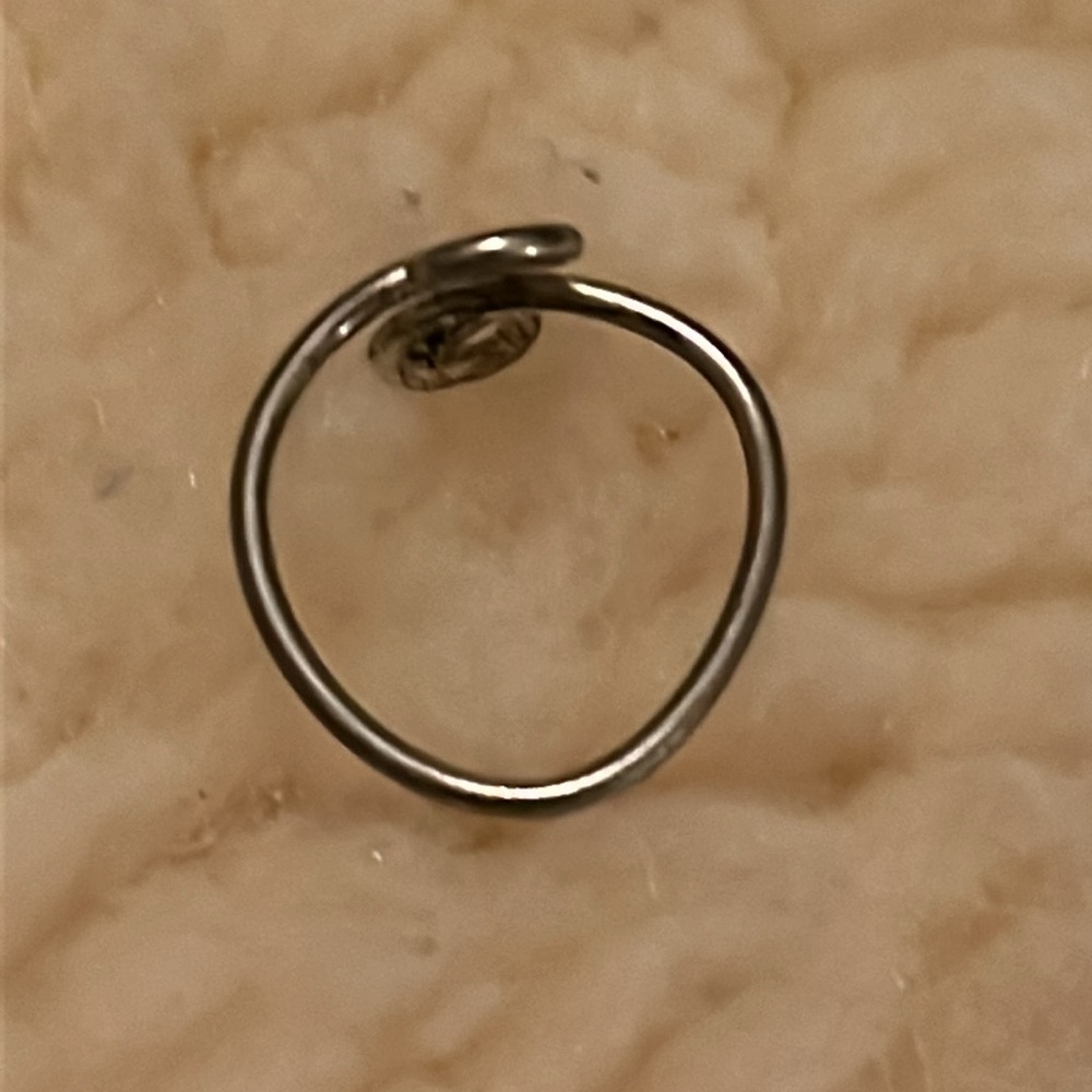 Sterling Silver Adjustable Ring - image 2